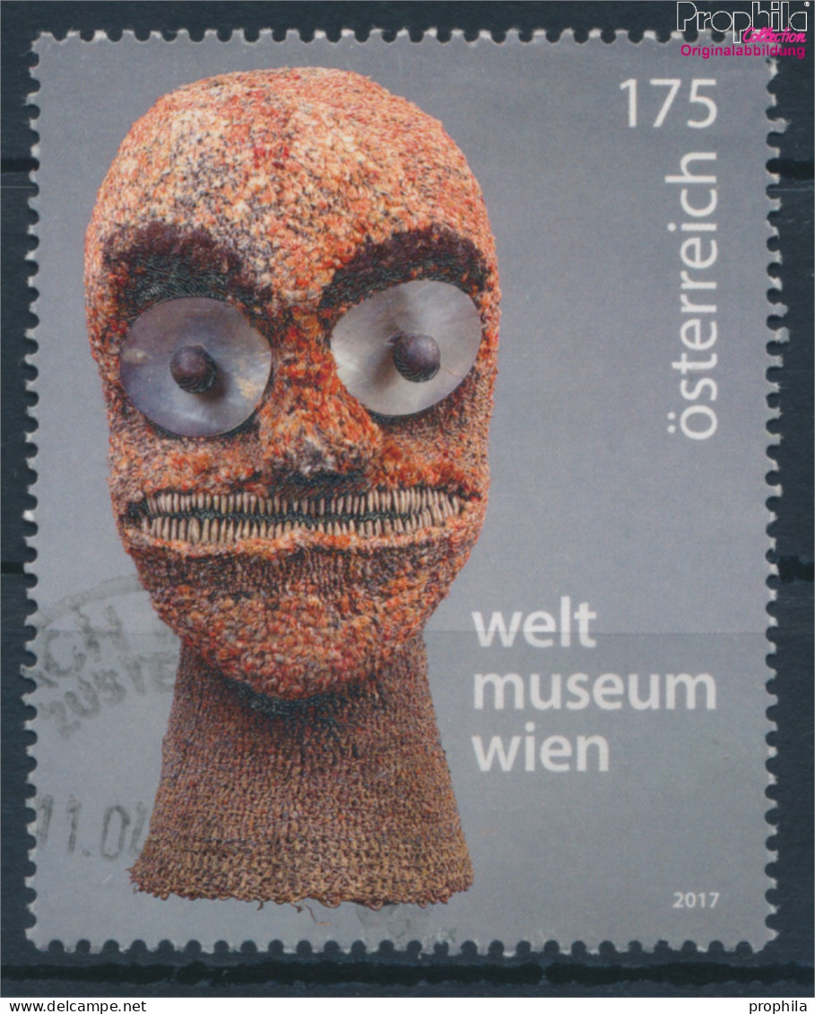 Österreich 3365 (kompl.Ausg.) Gestempelt 2017 Weltmuseum (10404280 - Gebraucht