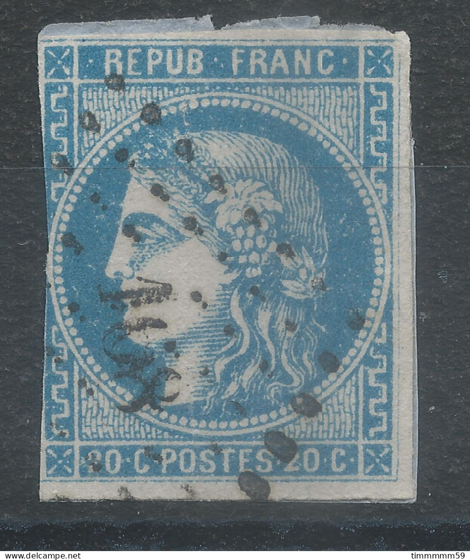 Lot N°83138   N°44-45 Ou 46/Fragment, Oblitéré PC Du GC 168 ARMENTIERES(57) - 1870 Bordeaux Printing