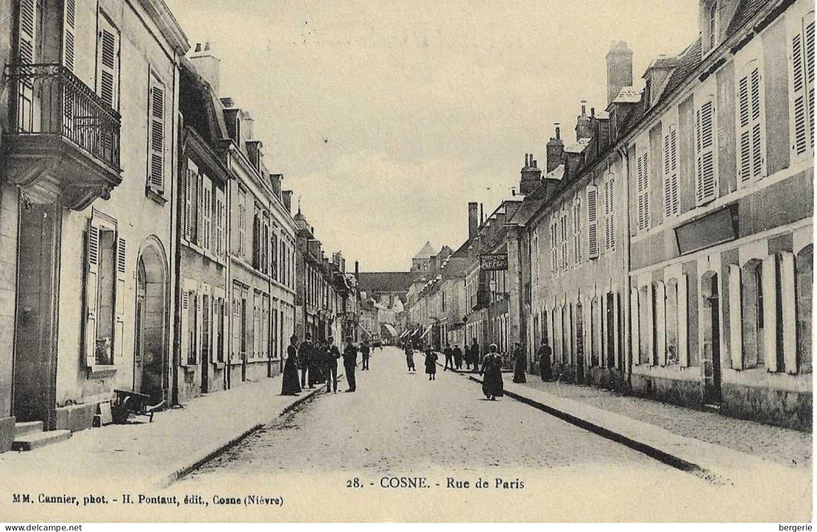 C/277            58    Cosne Cours Sur Loire      -     Rue De Paris - Cosne Cours Sur Loire