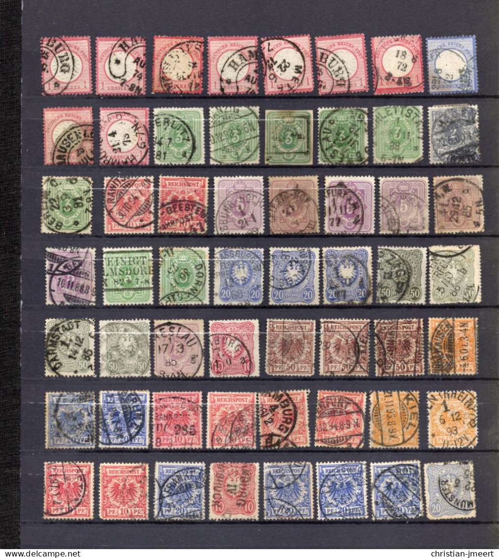 Empire Lot De 183 Timbres - Used Stamps