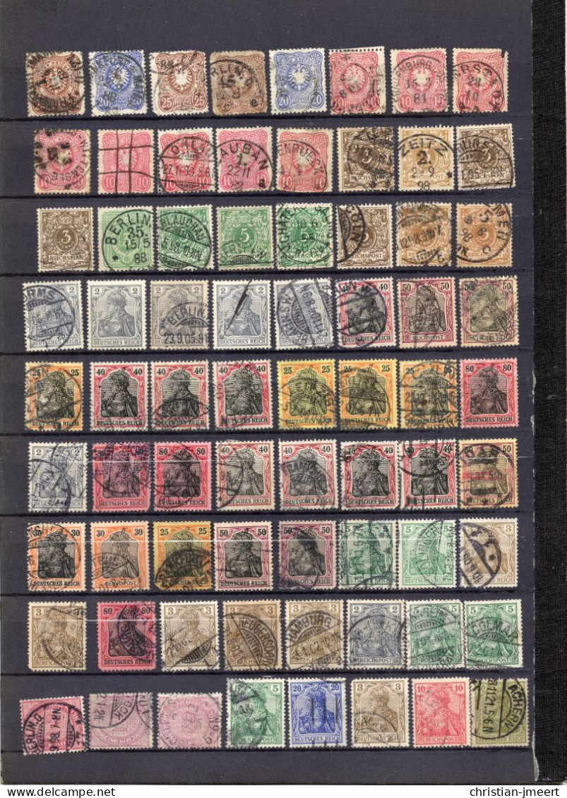 Empire Lot De 183 Timbres - Used Stamps