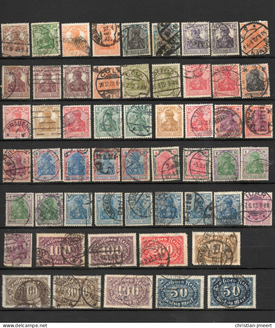 Empire Lot De 183 Timbres - Used Stamps