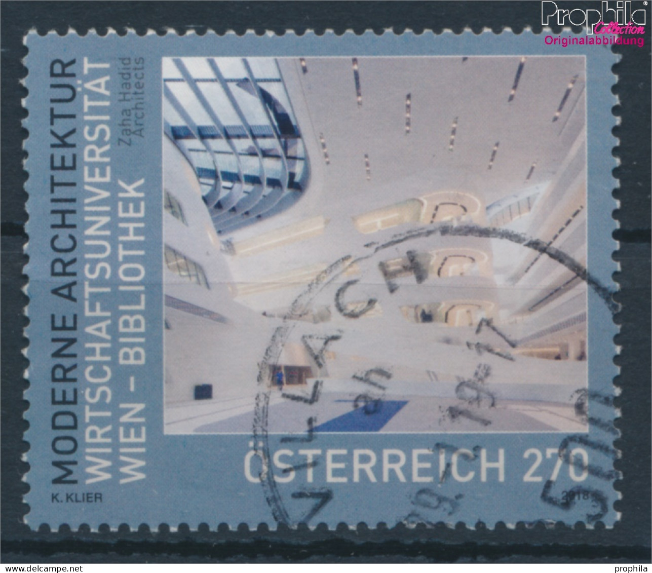 Österreich 3437 (kompl.Ausg.) Gestempelt 2018 Architektur (10404312 - Oblitérés