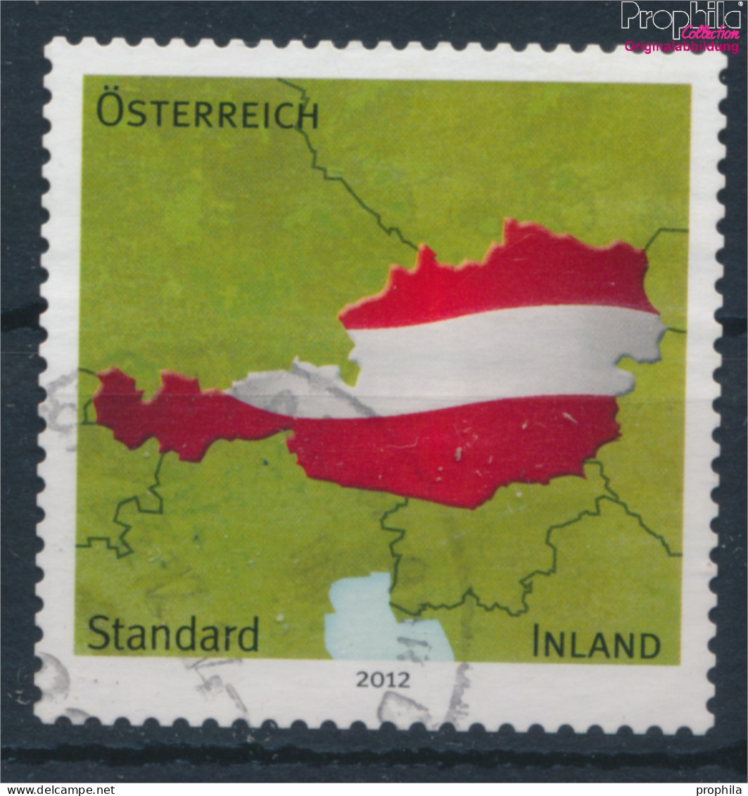 Österreich 3005II, Type II, Korrigierte Grenzlinien Gestempelt 2012 Karten (10404062 - Usati