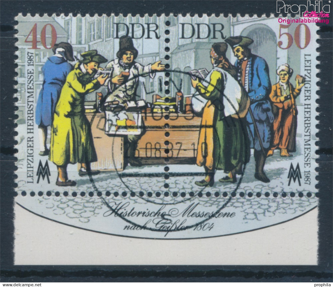 DDR 3120-3121 (kompl.Ausgabe) Gestempelt 1987 Herbstmesse (10405832 - Used Stamps