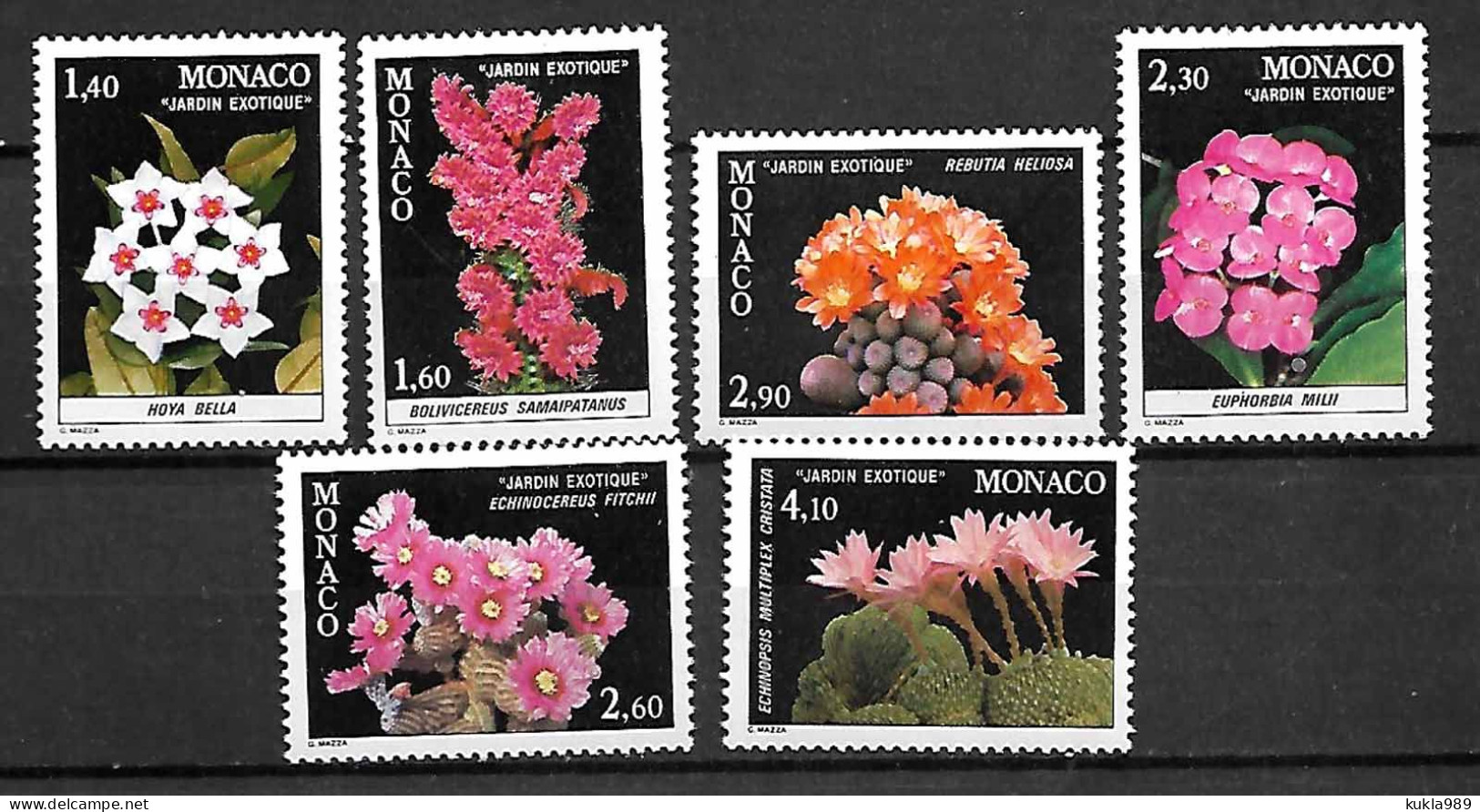 MONACO STAMPS 1981 , Mi.#1506-1511, MNH - Unused Stamps
