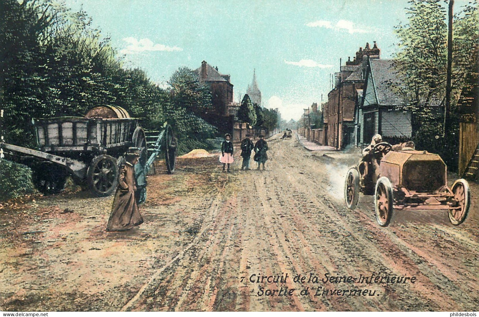 AUTOMOBILE   CIRCUIT de la Seine Inferieure ( serie complete 30 cartes )  Tres bon état "collection du journal L'AUTO "