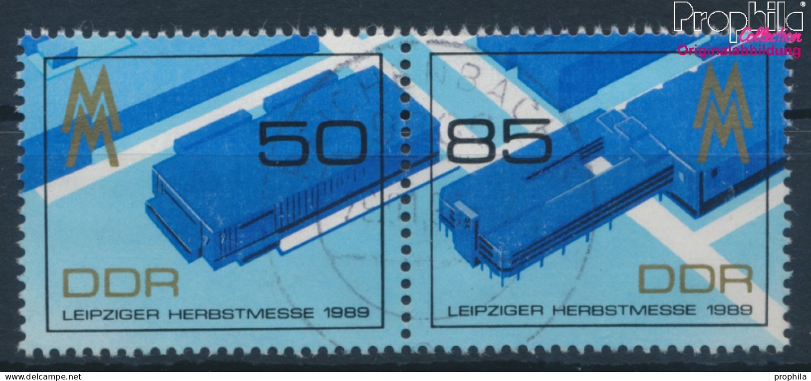 DDR 3267-3268 (kompl.Ausgabe) Gestempelt 1989 Leipziger Messe (10405757 - Gebraucht