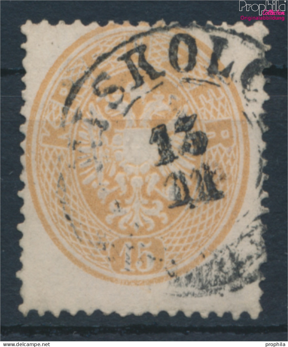 Österreich 28 Gestempelt 1863 Doppeladler (10405041 - Used Stamps