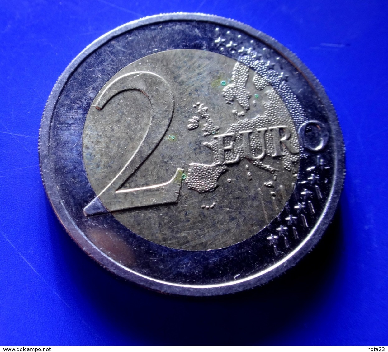 (!)  Latvia 2015 Year 2 Euro Commemorative Coin "30 Years Of EU Flag"  !!!  CICULATED  !!!! - Lettonie