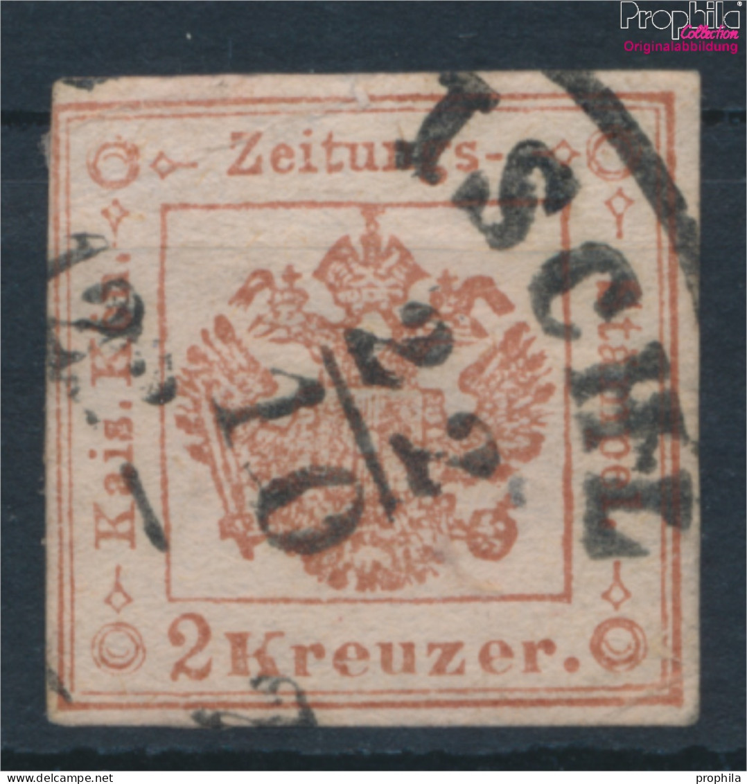 Österreich Z6 Gestempelt 1877 Zeitungsstempelmarke (10405035 - Usati