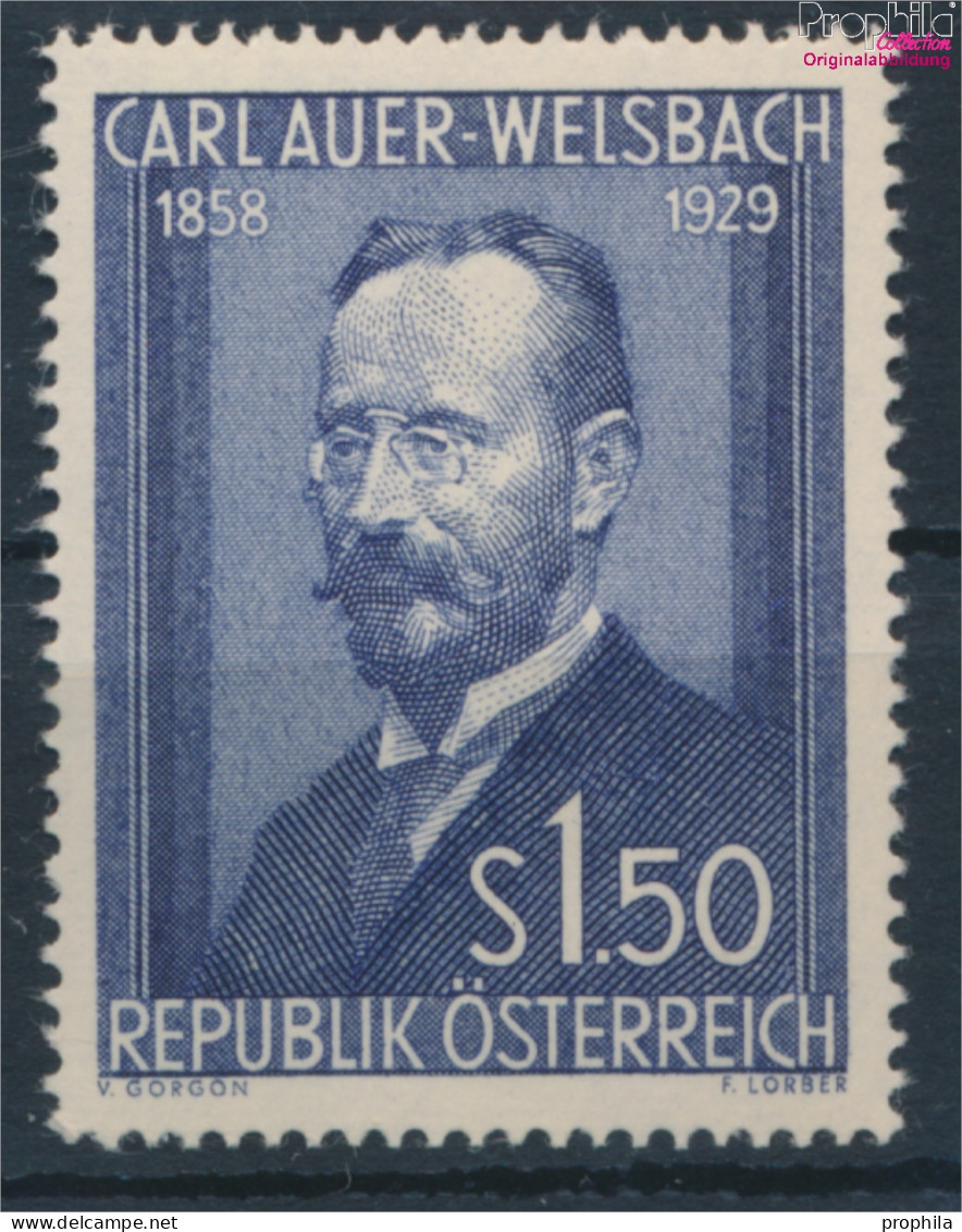 Österreich 1006 (kompl.Ausg.) Postfrisch 1954 V. Welsbach (10405423 - Nuovi