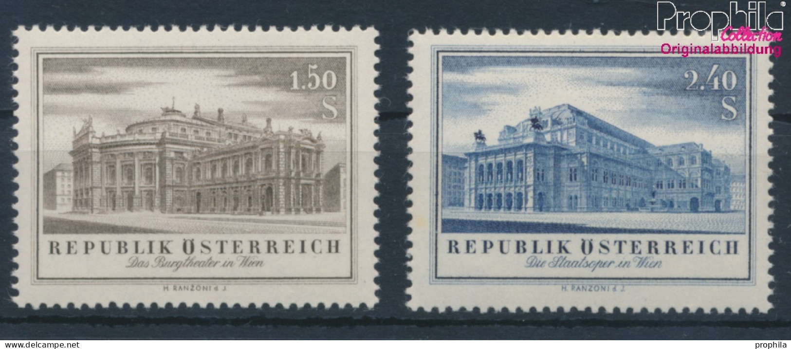Österreich 1020-1021 (kompl.Ausg.) Postfrisch 1955 Wiedereröffnung (10405430 - Ungebraucht
