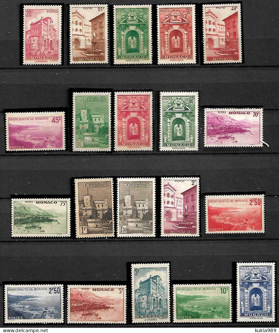 MONACO STAMPS 1939 , MNH - Unused Stamps