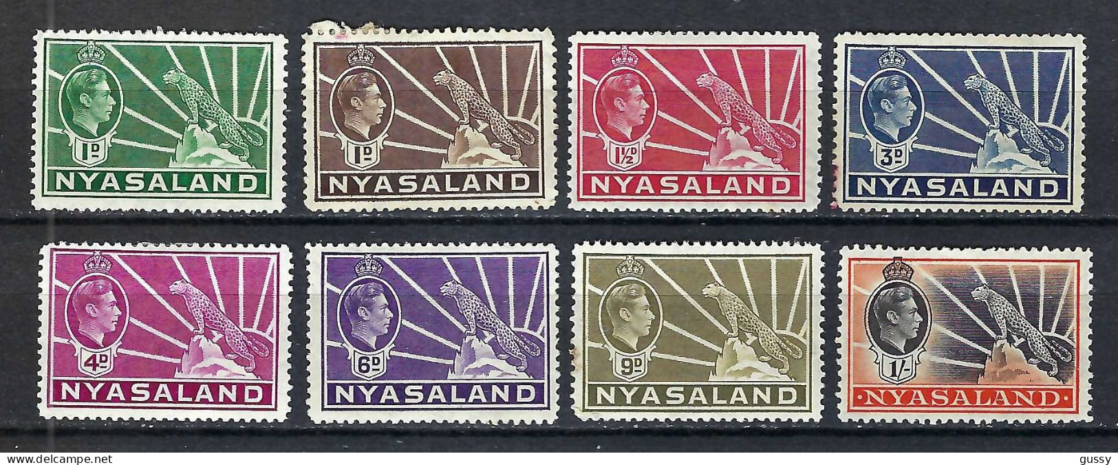 NYASSALAND Ca.1945: Lot De Neufs** - Nyasaland (1907-1953)