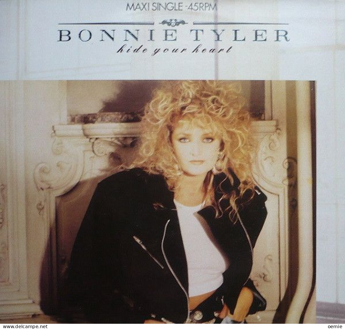 BONNIE TYLER  HIDE YOUR HEART - 45 Rpm - Maxi-Single