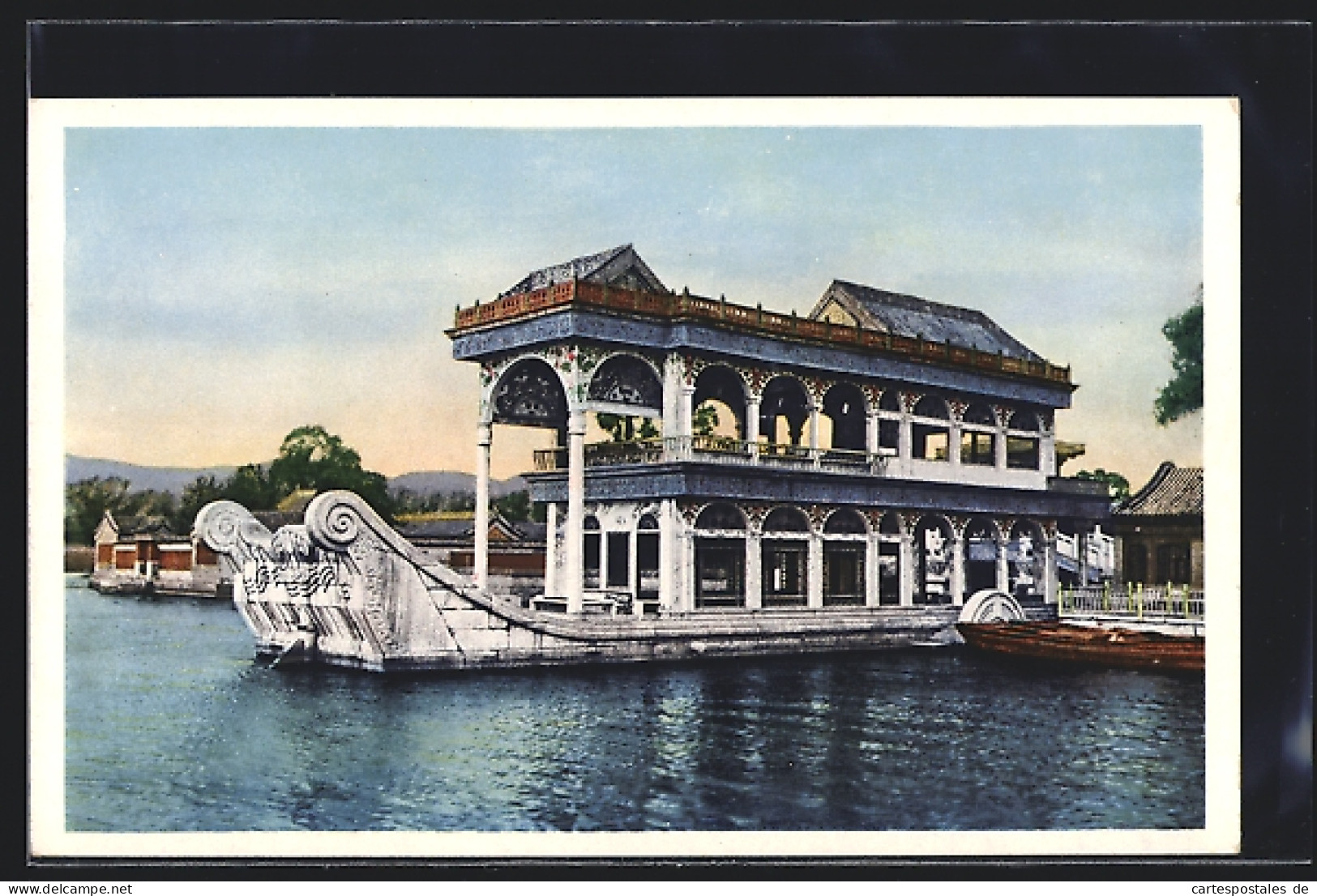 AK Peking, The Marble Boat, Summer Palace  - China