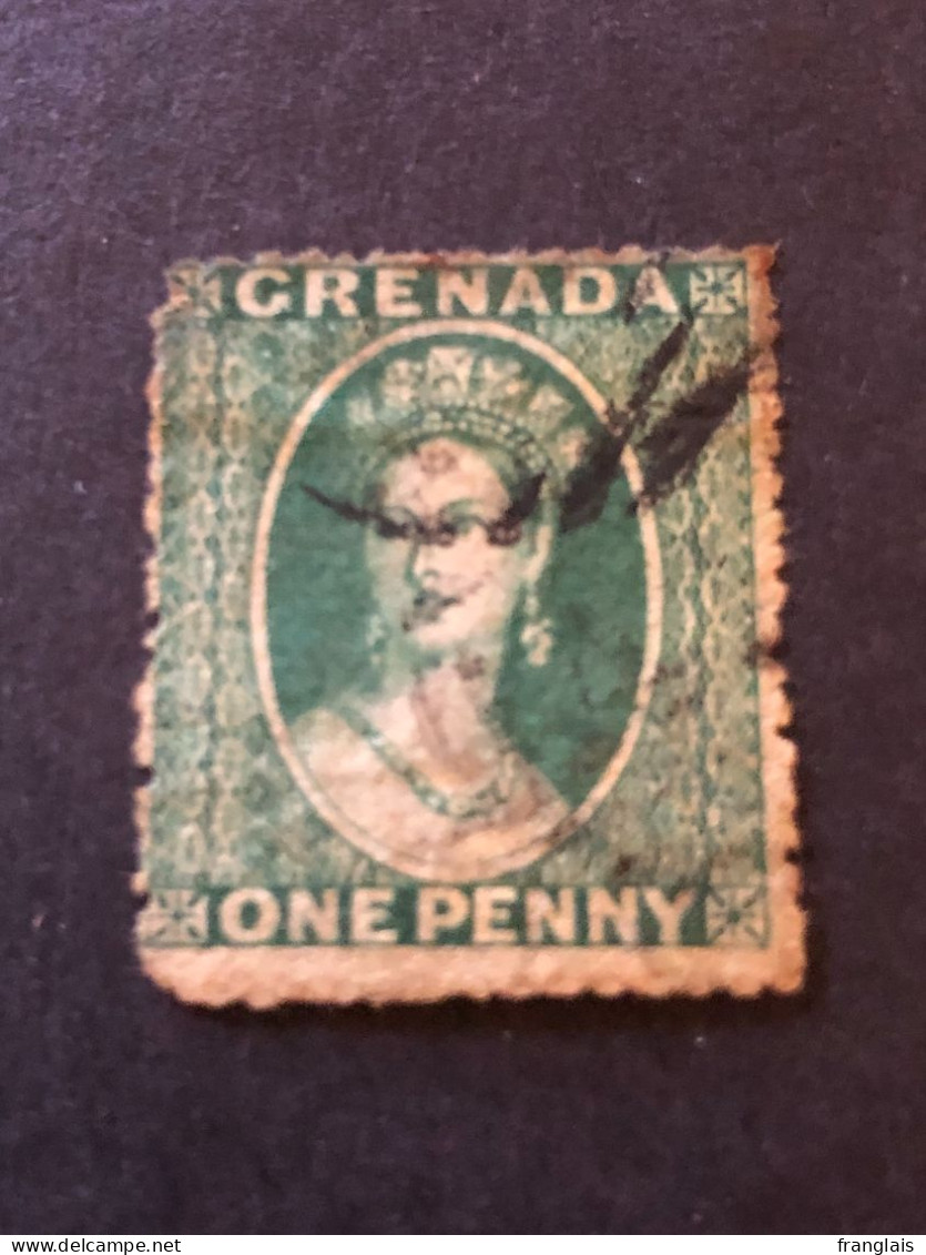 GRENADA  SG 4  1d Green, Wmk Small Star  CV £17 - Grenade (...-1974)