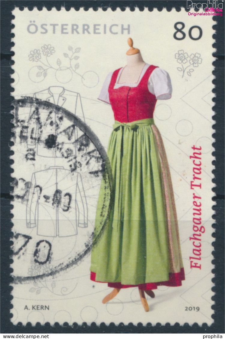 Österreich 3492 (kompl.Ausg.) Gestempelt 2019 Trachten (10404344 - Used Stamps