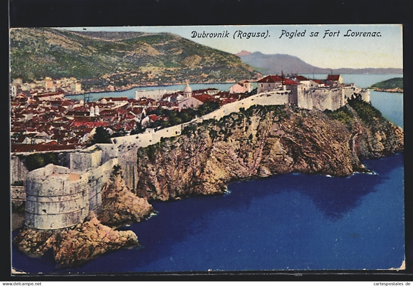 AK Dubrovnik, Pogled Sa Fort Lovrenac  - Kroatië