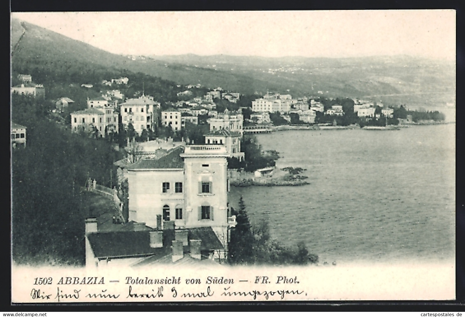 AK Abbazia, Totalansicht Von Süden  - Kroatië