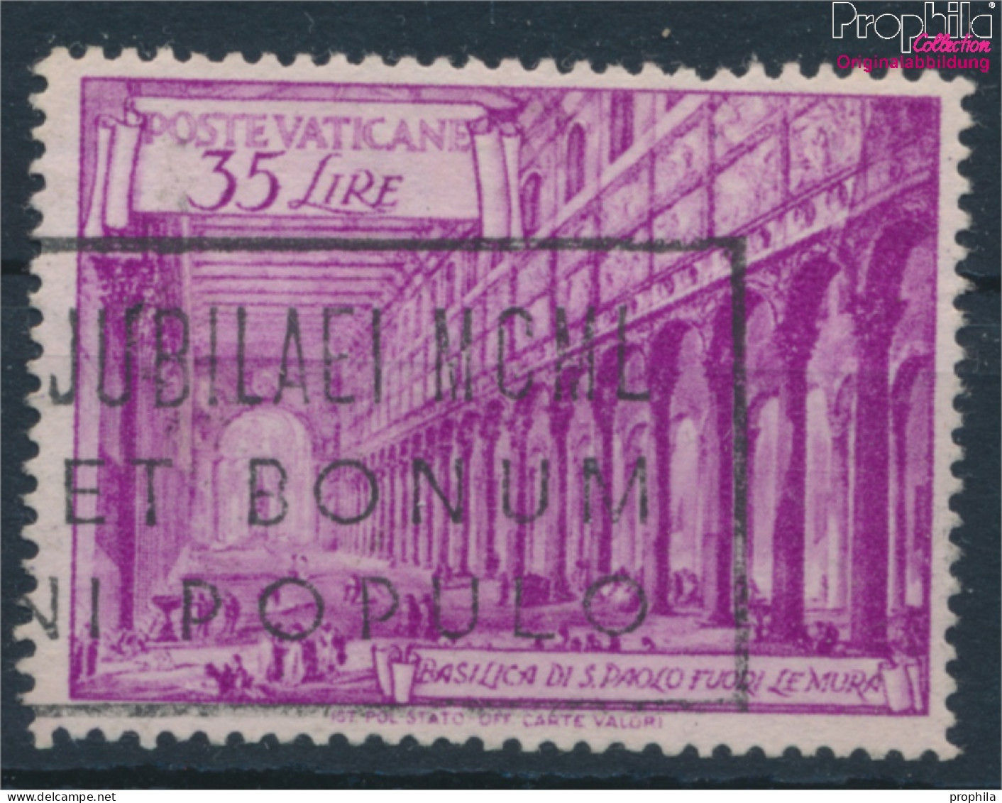 Vatikanstadt 156C Gestempelt 1949 Basiliken (10406028 - Usati