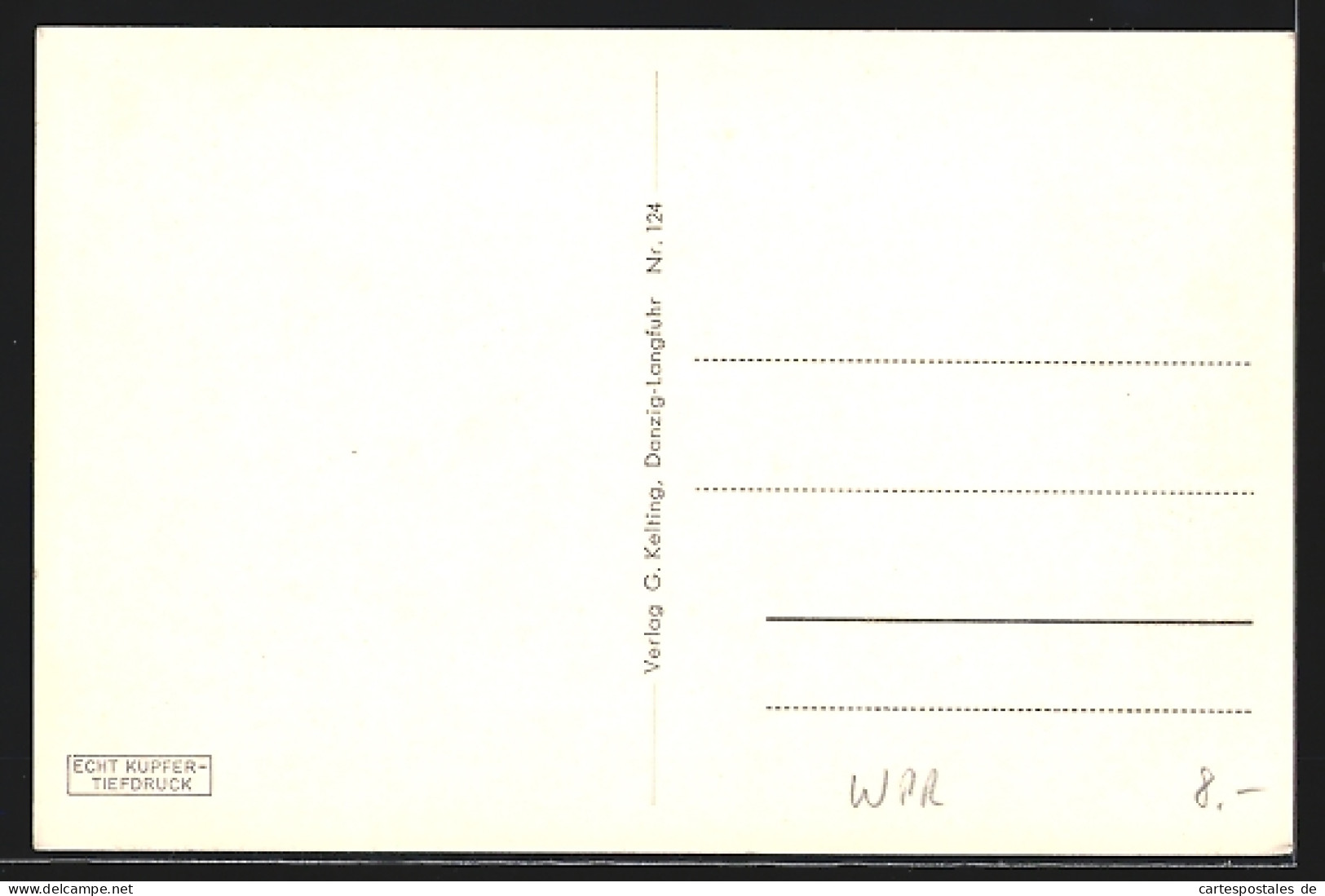 AK Danzig / Gdansk, Ortsansicht Von Der Mottlau Aus  - Westpreussen