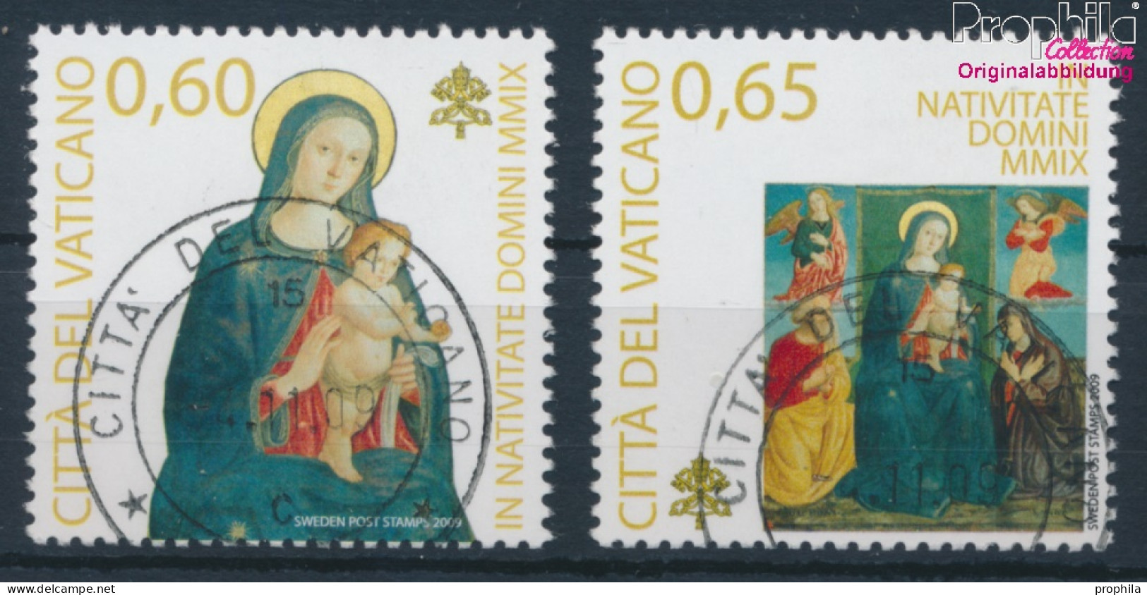 Vatikanstadt 1659-1660 (kompl.Ausg.) Gestempelt 2009 Weihnachten Gemälde (10406019 - Used Stamps