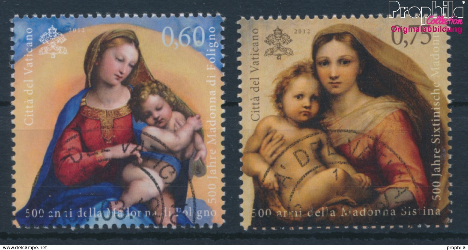 Vatikanstadt 1733-1734 (kompl.Ausg.) Gestempelt 2012 Madonna Di Foligno (10406016 - Used Stamps