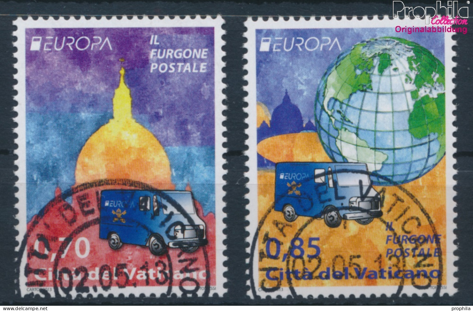 Vatikanstadt 1772-1773 (kompl.Ausg.) Gestempelt 2013 Postfahrzeuge (10406013 - Usati