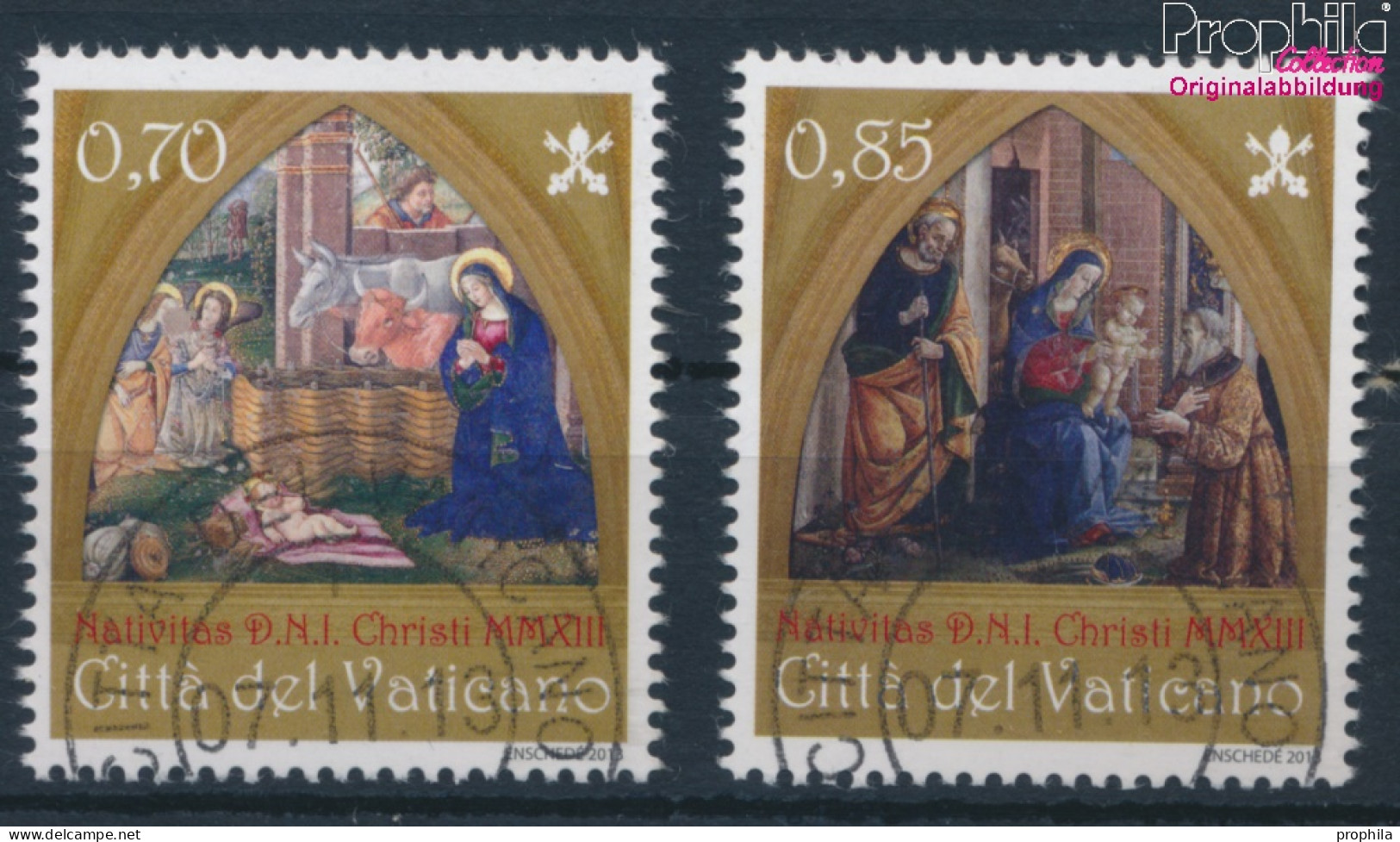 Vatikanstadt 1792-1793 (kompl.Ausg.) Gestempelt 2013 Weihnachten (10406005 - Used Stamps