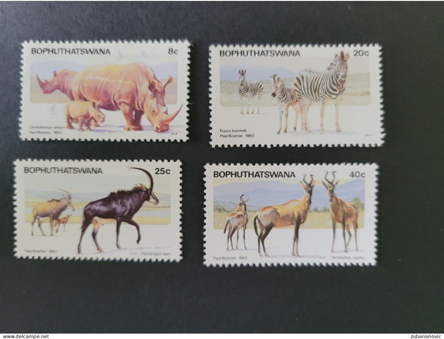 Bophuthatswana 1983 Wildlife - Other & Unclassified