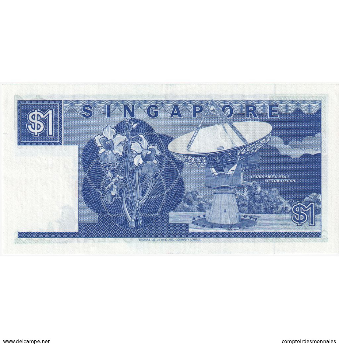 Singapour, 1 Dollar, Undated (1987), KM:18a, SUP+ - Singapour