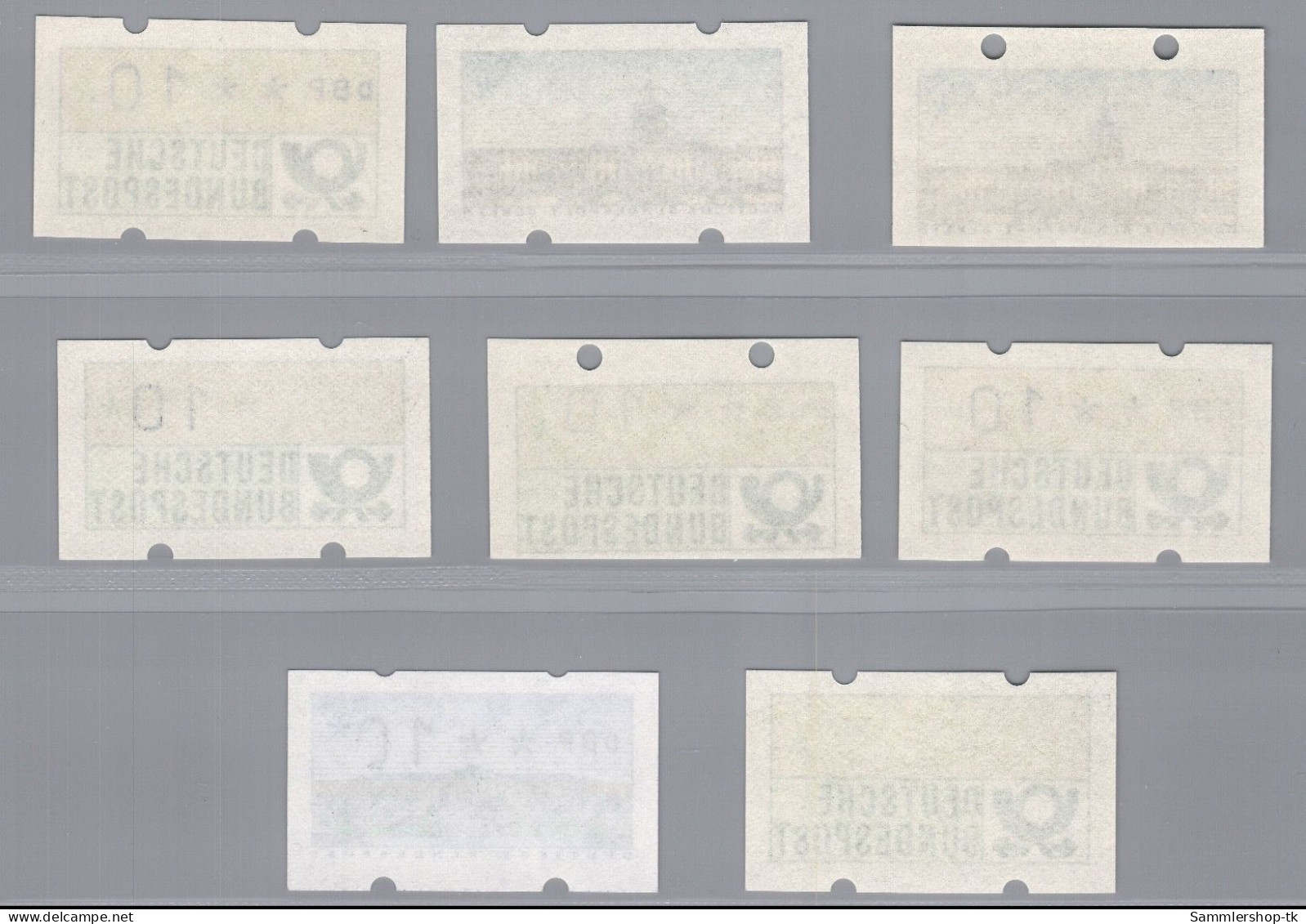 Bund/Berlin Lot Automatenmarken Besonderheiten Postfrisch - Machine Labels [ATM]