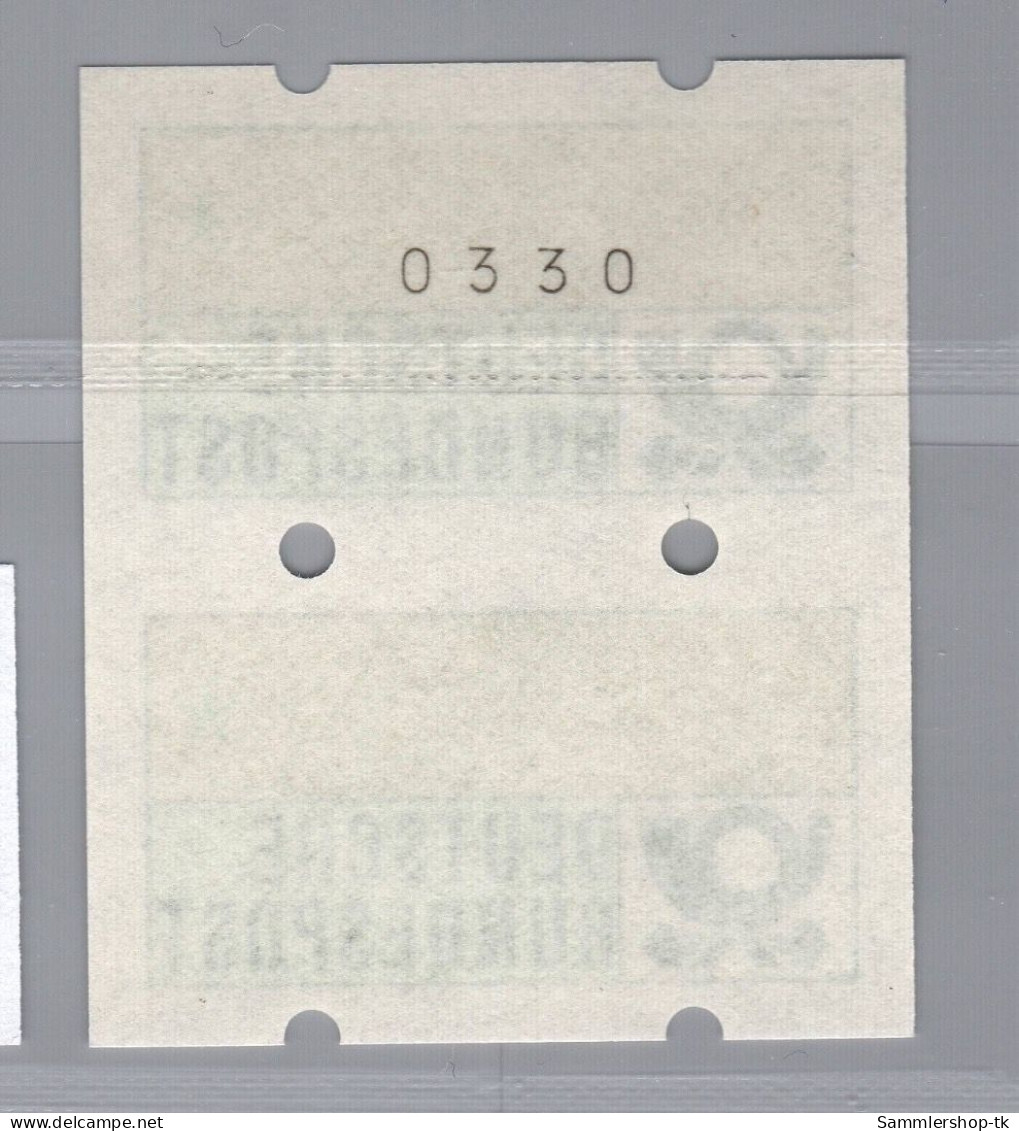 Bund Automatenmarken ATM 1 Ohne Werteindruck Postfrisch - Viñetas De Franqueo [ATM]