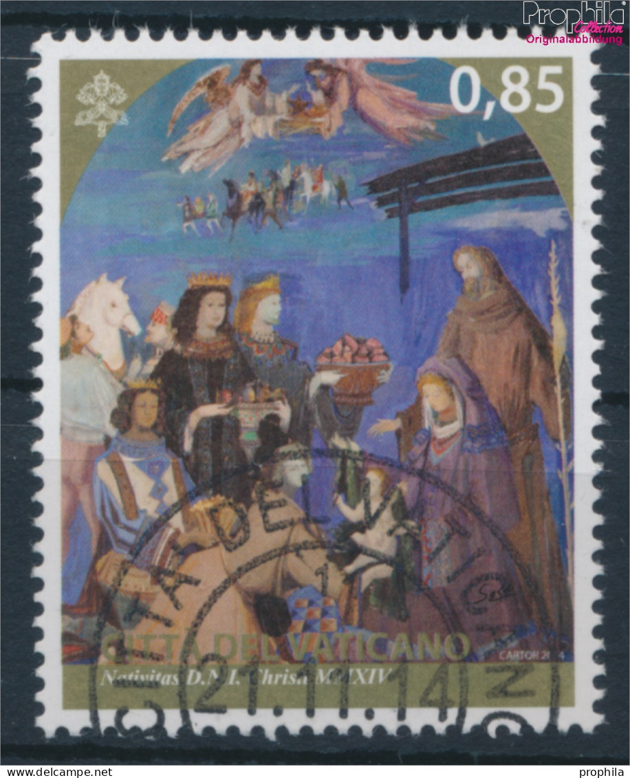 Vatikanstadt 1826 (kompl.Ausg.) Gestempelt 2014 Weihnachten (10405986 - Used Stamps