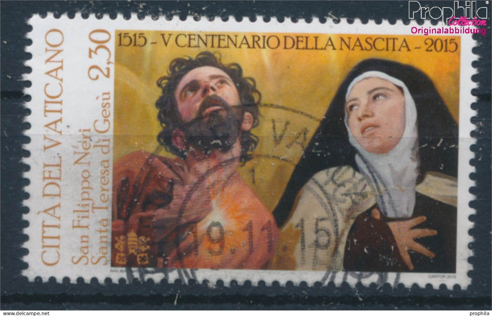 Vatikanstadt 1852 (kompl.Ausg.) Gestempelt 2015 Theresia (10405976 - Used Stamps