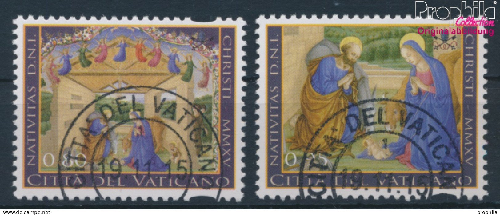 Vatikanstadt 1855-1856 (kompl.Ausg.) Gestempelt 2015 Weihnachten (10405973 - Used Stamps