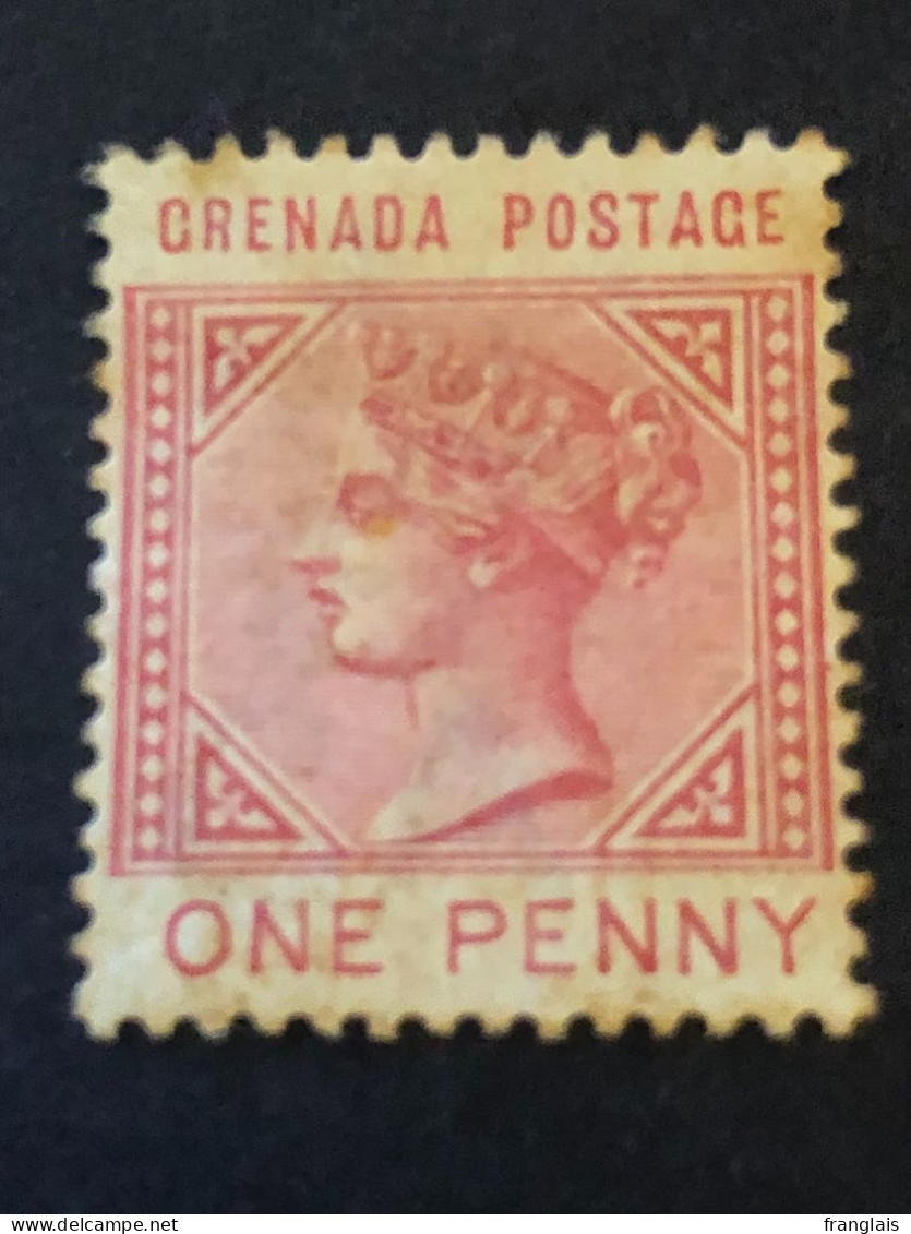 GRENADA  SG 31  1d Carmine MH* Some Toning  CV £90 - Grenada (...-1974)