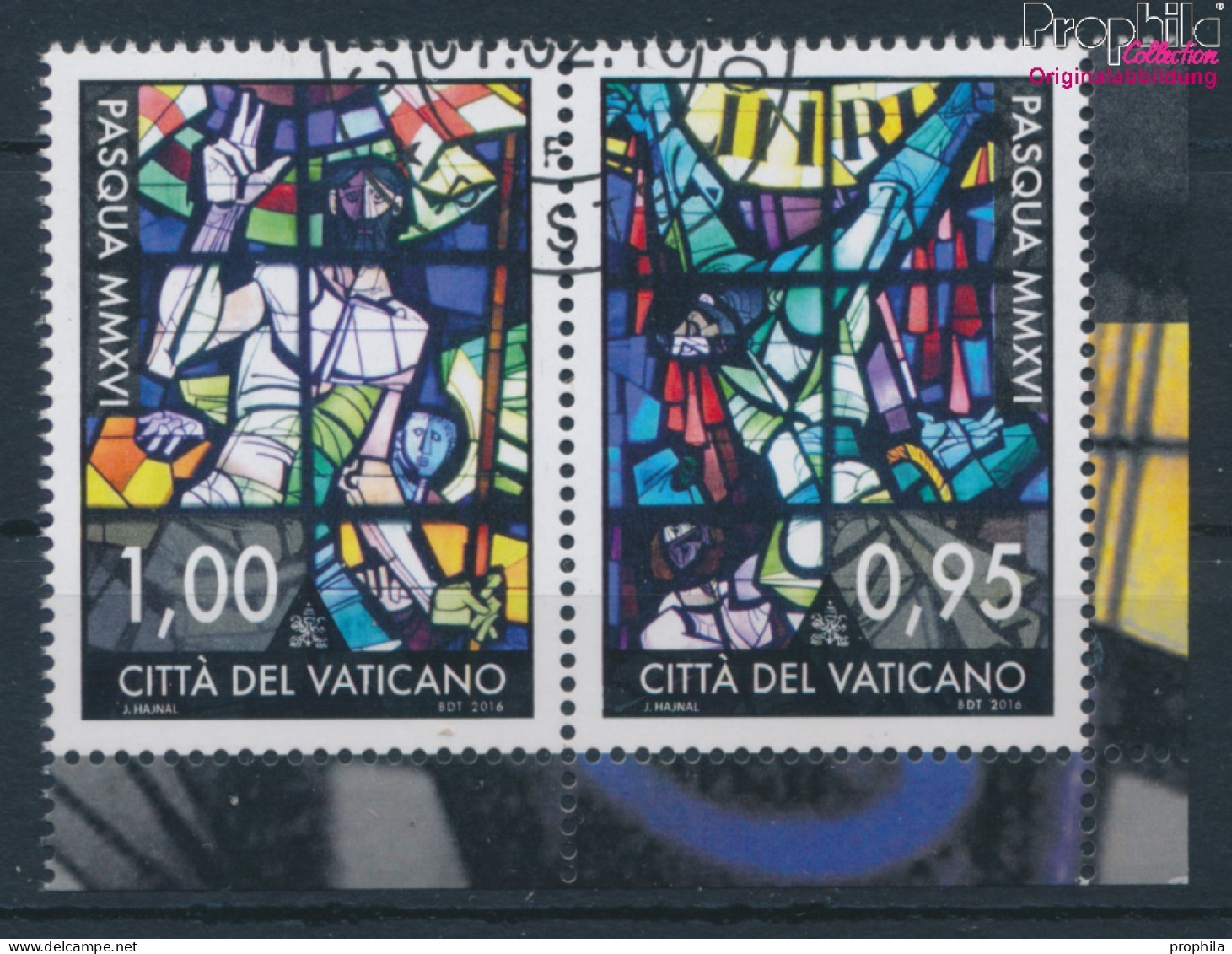 Vatikanstadt 1863-1864 Paar (kompl.Ausg.) Gestempelt 2016 Ostern (10405971 - Gebraucht