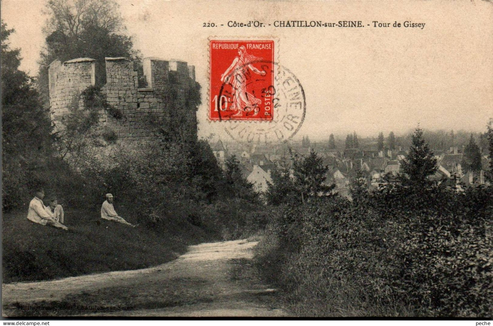 N°1708 W -cpa Chatillon Sur Seine -tour De Gissey- - Chatillon Sur Seine