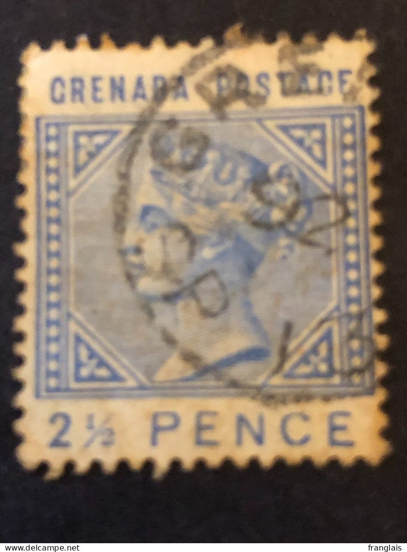 GRENADA  SG 32  2½d Blue FU - Grenada (...-1974)