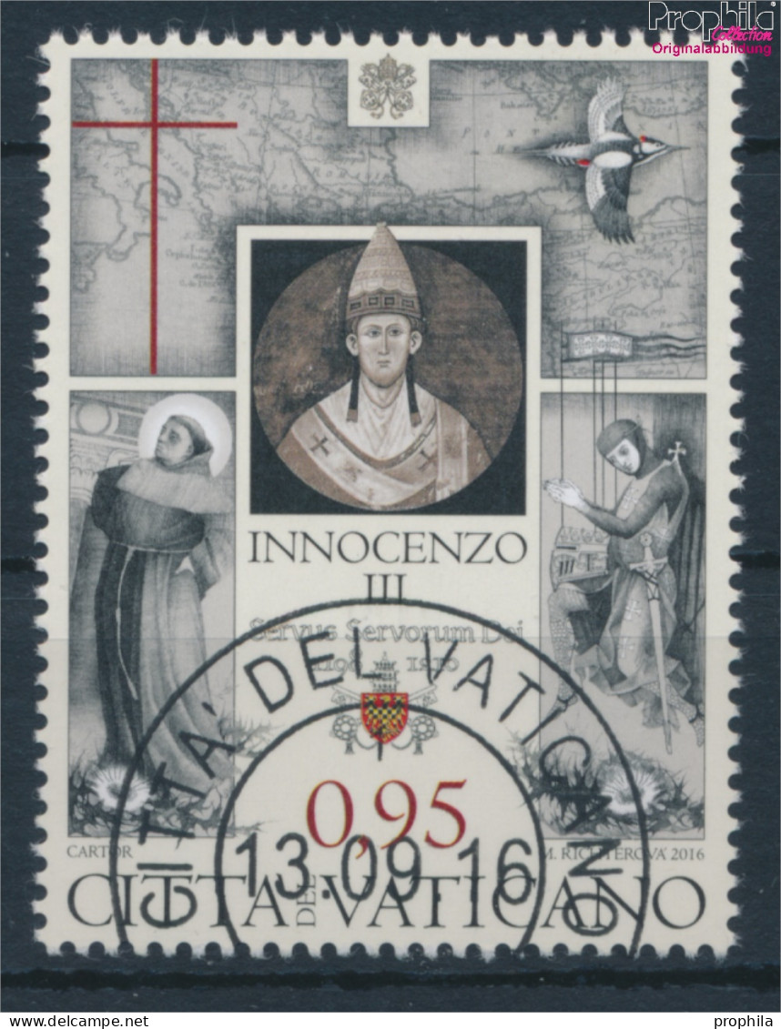 Vatikanstadt 1877 (kompl.Ausg.) Gestempelt 2016 Innozenz (10405963 - Used Stamps