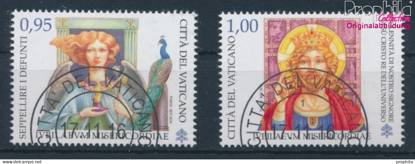 Vatikanstadt 1883-1884 (kompl.Ausg.) Gestempelt 2016 Barmherzigkeit (10405960 - Oblitérés