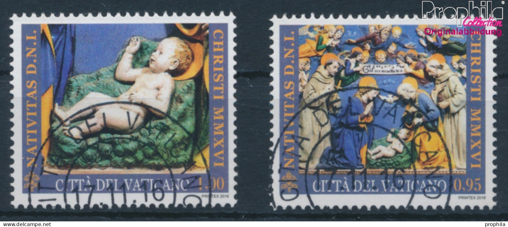 Vatikanstadt 1885-1886 (kompl.Ausg.) Gestempelt 2016 Weihnachten (10405959 - Used Stamps