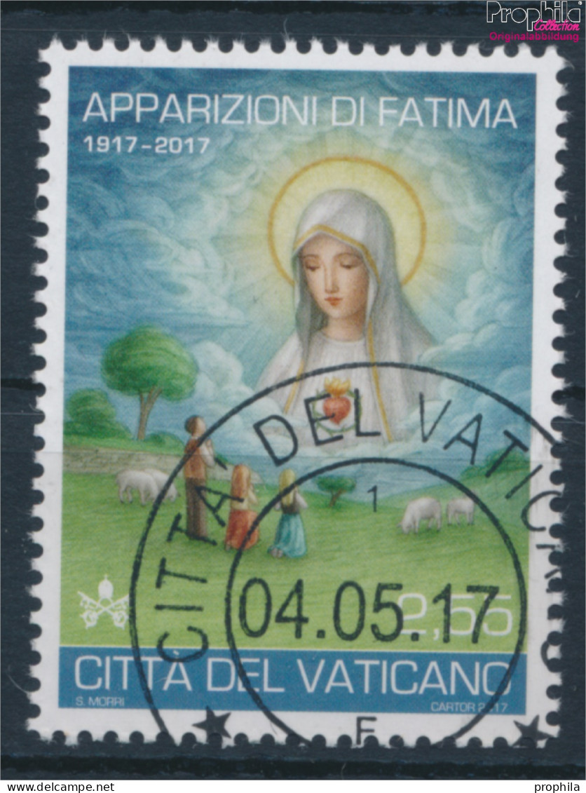 Vatikanstadt 1899 (kompl.Ausg.) Gestempelt 2017 Marienerscheinung Von Fatima (10405952 - Oblitérés