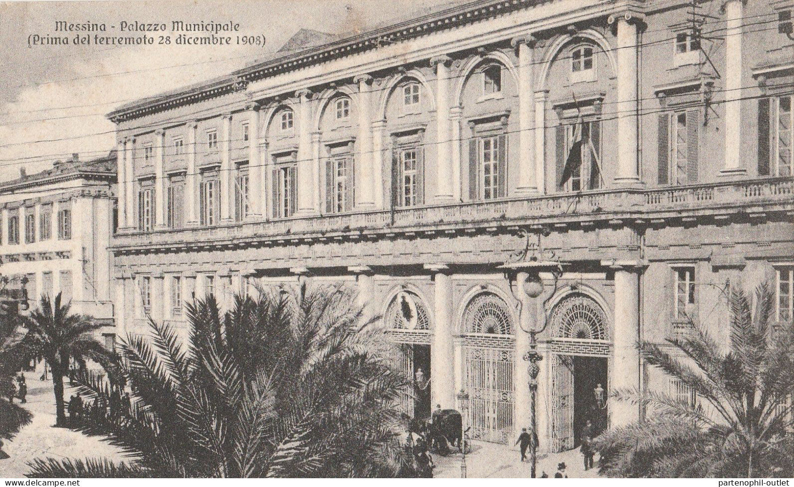 Cartolina - Postcard /  Non Viaggiata /  Messina - Palazzo Municipale. - Messina