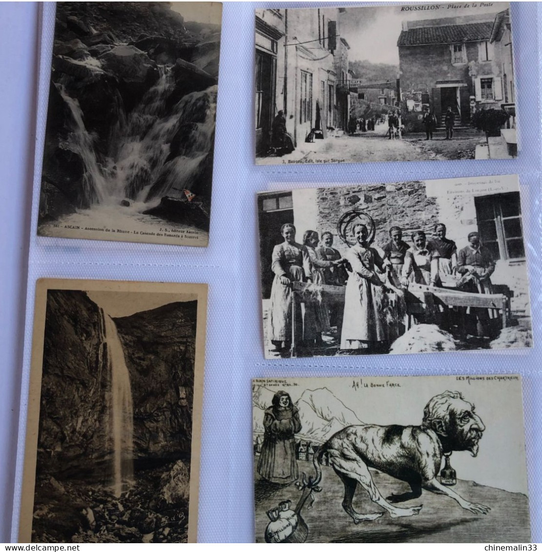 ALBUM DE 300 CARTES POSTALES DE 1905 a 1980