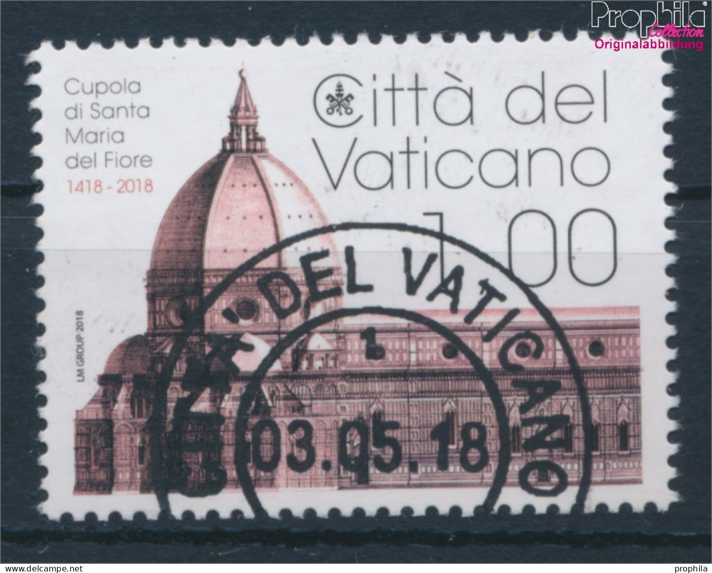 Vatikanstadt 1926 (kompl.Ausg.) Gestempelt 2018 Kuppel Kathedrale Santa Maria (10405938 - Oblitérés
