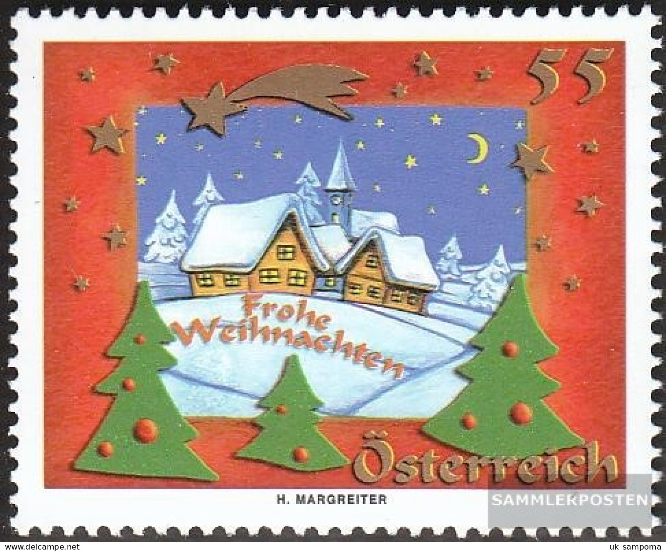 Austria 2563 (complete Issue) Unmounted Mint / Never Hinged 2005 Christmas - Ongebruikt